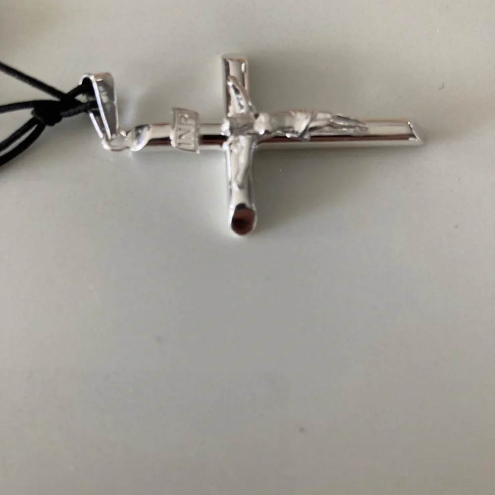 Blac Label Heritage INCI Crucifix Pendant 925 Sterling Silver Unisex NWT